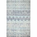 Bashian 3 ft. 6 in. x 5 ft. 6 in. Mayfair Collection Transitional Polypropylene Power Loom Area Rug, Ivory M147-IV-4X6-MR604